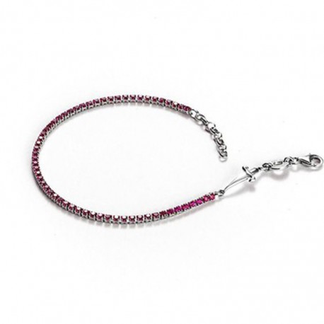 Cesare Paciotti Coloured Light bracciale argento