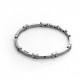 4US Cesare Paciotti Smooth And Twist Bracciale Acciaio